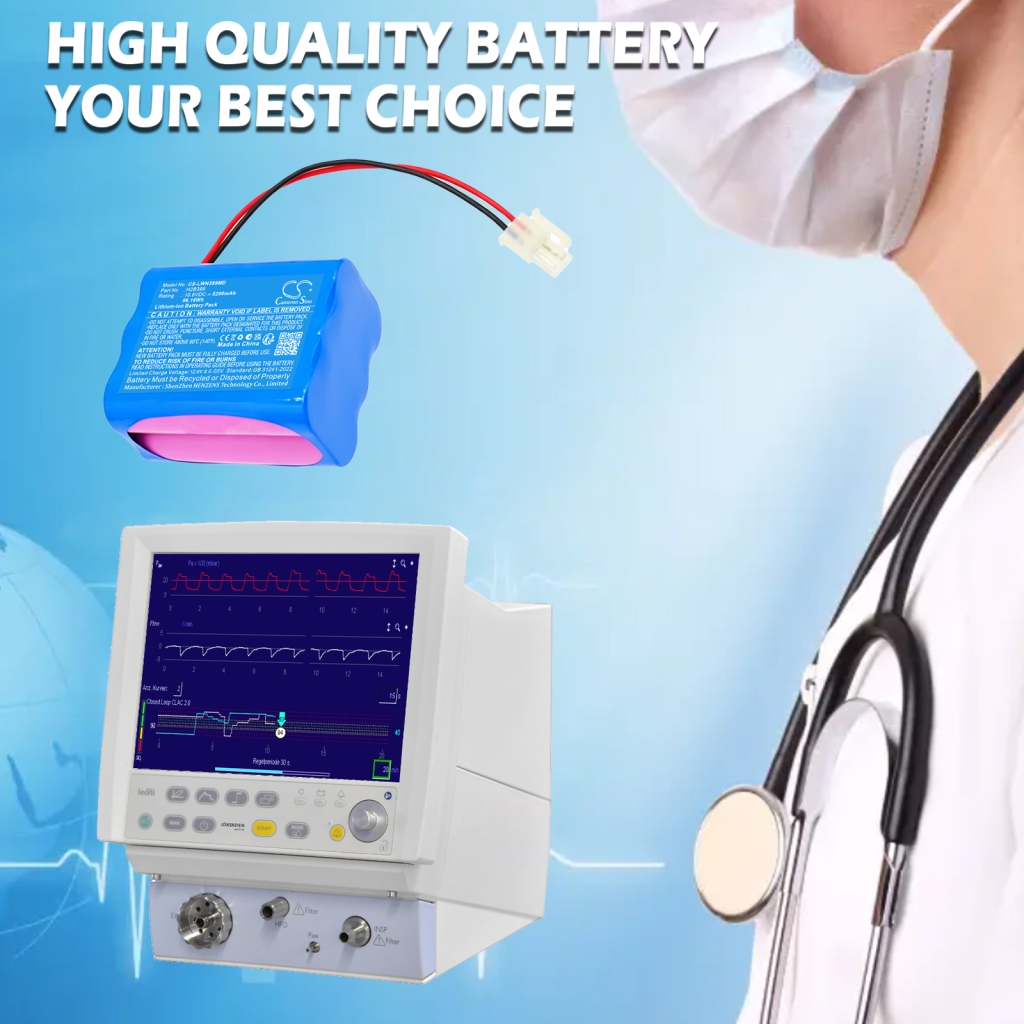 Batterij compatibel met Lowenstein CS-LWN399MD