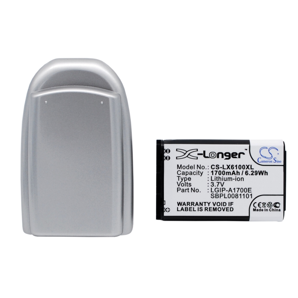 Batterij compatibel met LG CS-LX6100XL