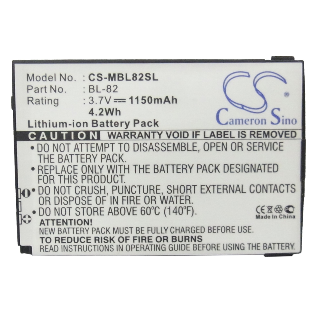 Batterij compatibel met I-Mobile CS-MBL82SL