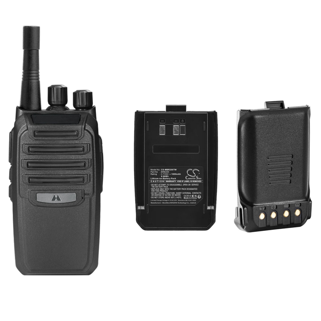 Batterij voor tweerichtingsradio Midland CS-MBR200TW