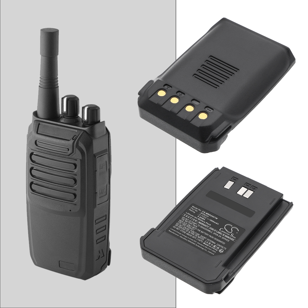 Batterij voor tweerichtingsradio Midland CS-MBR200TW