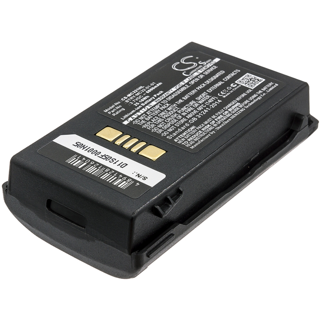 Batterij barcode, scanner Zebra MC3200