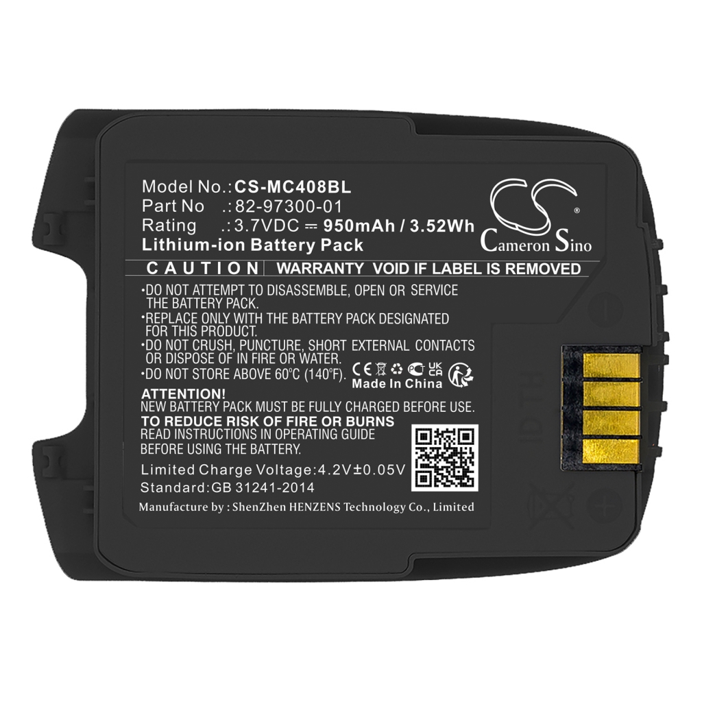 Batteries Remplace BTRY-CS40EAB00-04