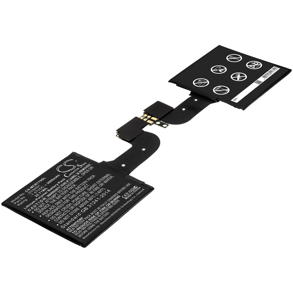 Batterij Vervangt DYNH01
