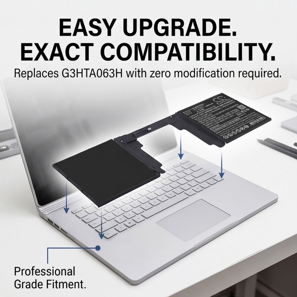 Batterij compatibel met Microsoft CS-MCR363SL