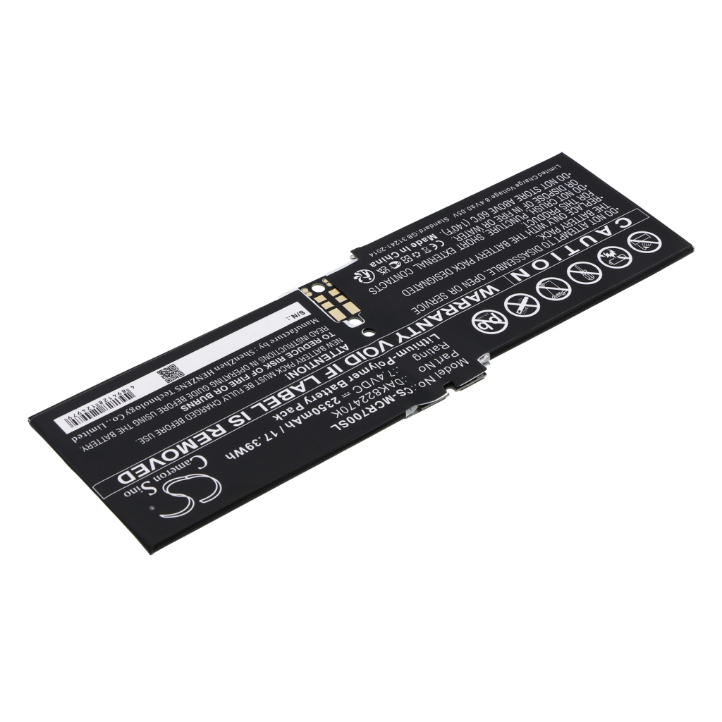 Batterij Vervangt G3HTA045H