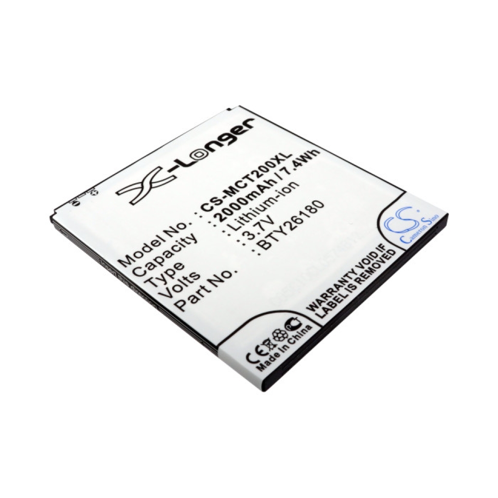 Batterij Vervangt BTY26180