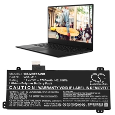 Compatibele batterijvervanging voor Medion 0B23-01Q9000M,40068772,A31-M15