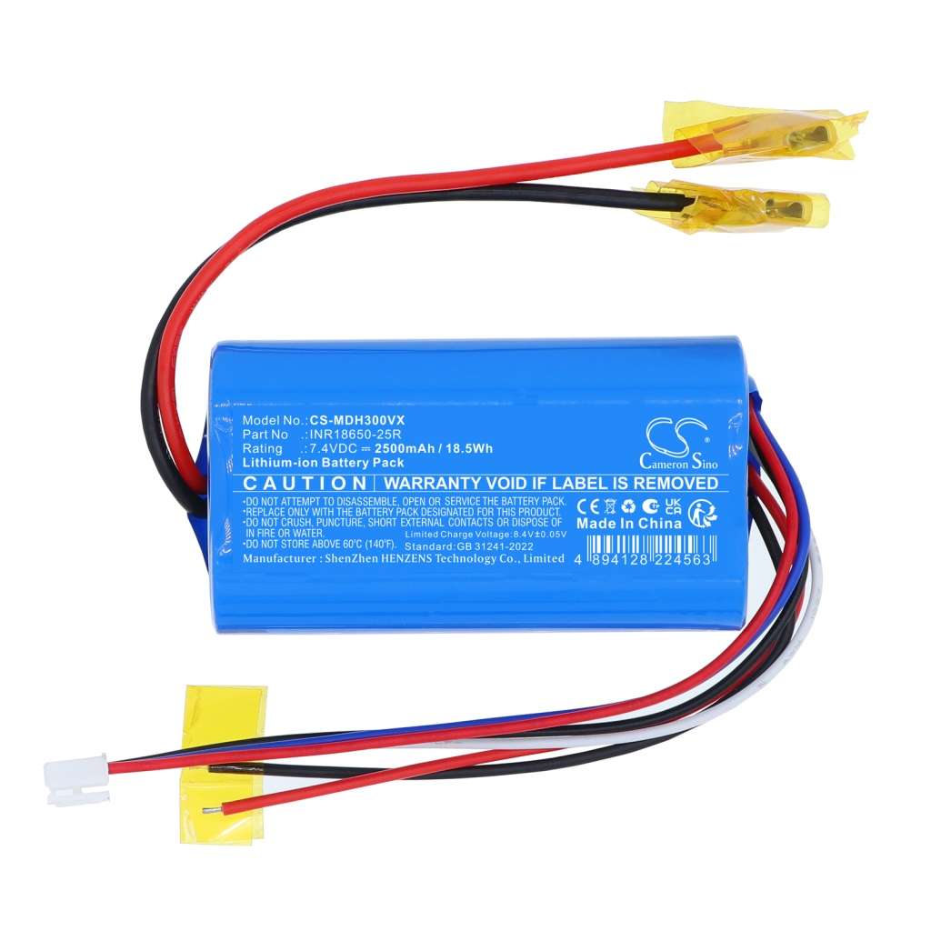 Batterijen voor stofzuigers Midea CS-MDH300VX