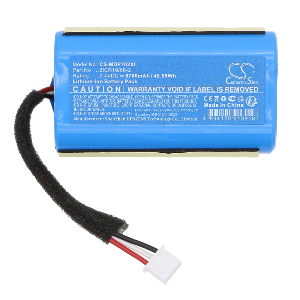 Luidspreker Batterij Medion CS-MDP762XL