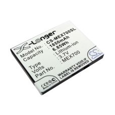Compatibele batterijvervanging voor Motorola 