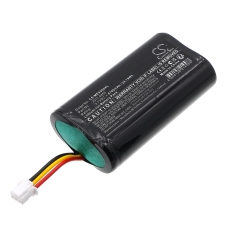 Compatibele batterijvervanging voor Minelab 3011-0456,3011-0486,3030-0046,3030-0048