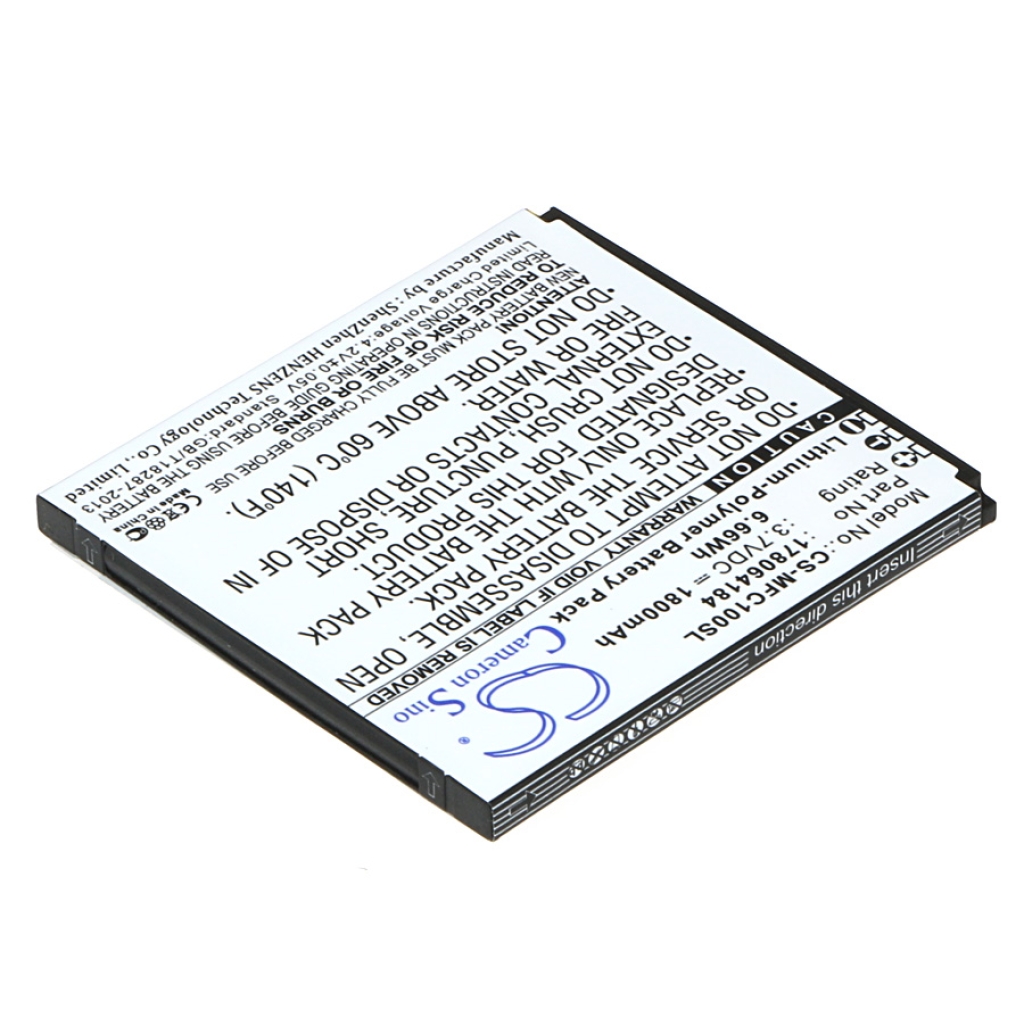 Batterijen compatibel met MobiWire Cygnus Cygnus CS-MFC100SL