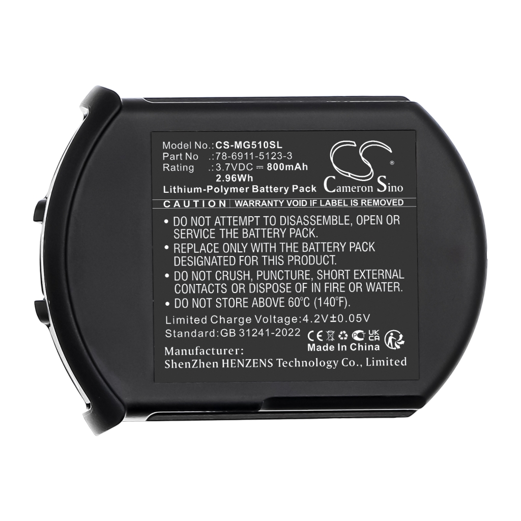Batterijen Batterij voor draadloze headset CS-MG510SL