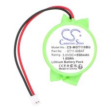 Remplacement de batterie compatible pour Mitsubishi FX3U-32BL,GT11-50BAT