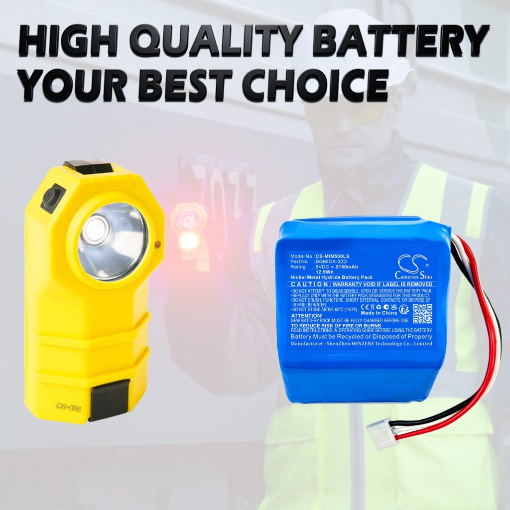 Batterij compatibel met Mica CS-MIM500LS