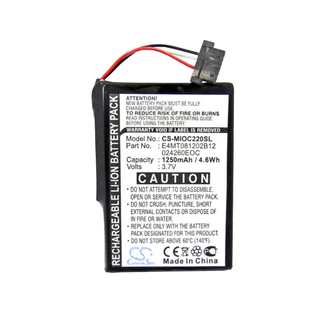 Batterij Vervangt E3MC07135211