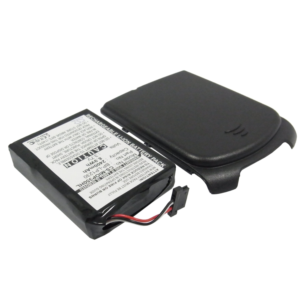 Batterij compatibel met Mitac CS-MIOP350HL