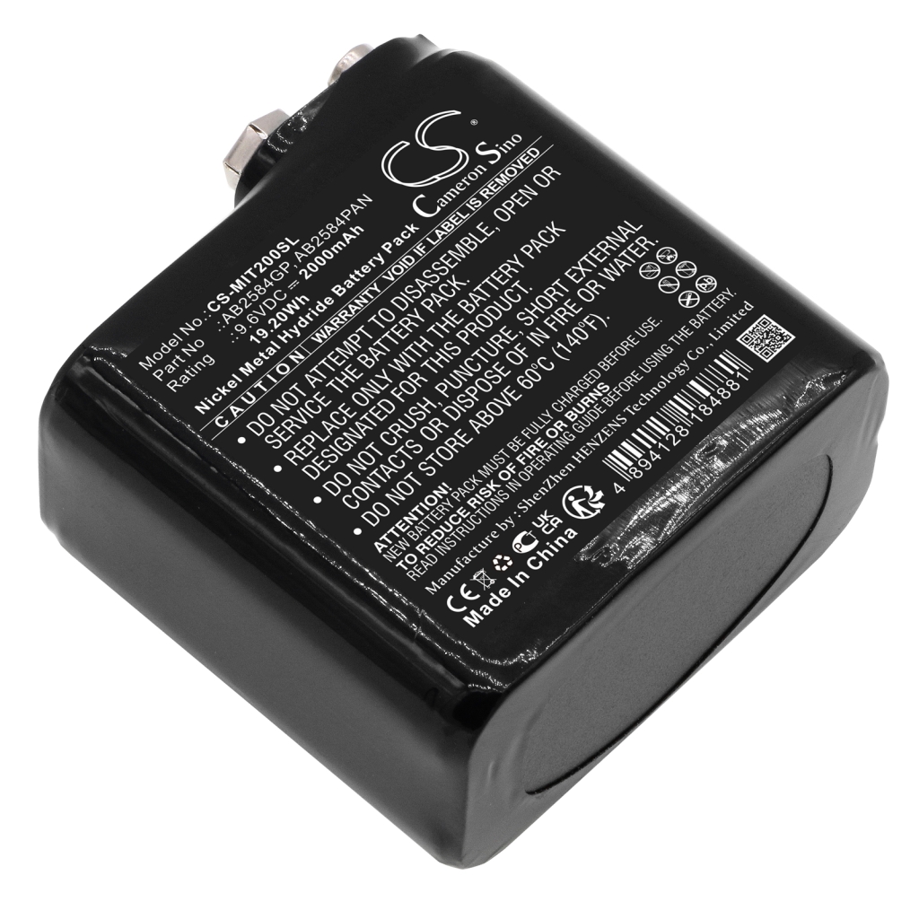 Batterijen Vervangt AB2584GP