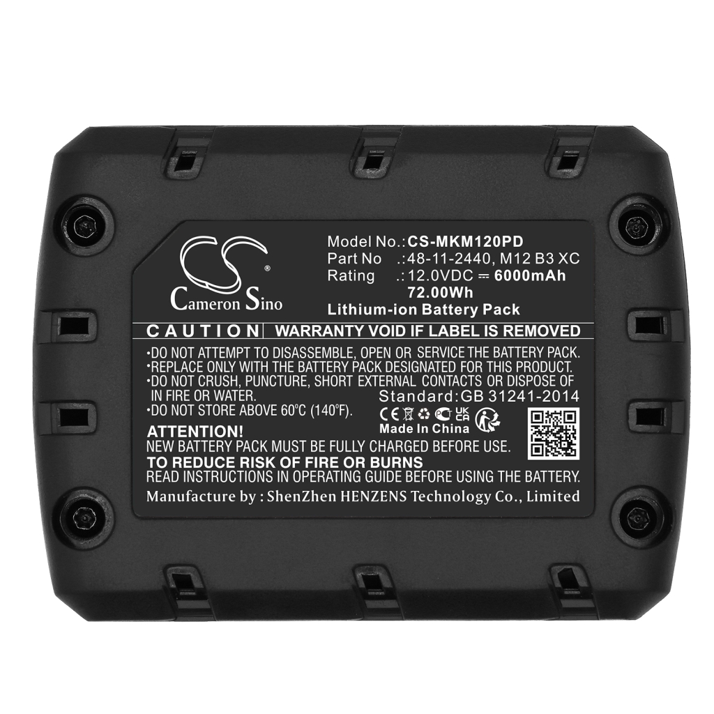 Battery industrial Milwaukee M12 CID-202C