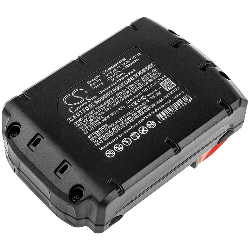 Battery industrial Milwaukee HD18 JSB-402C