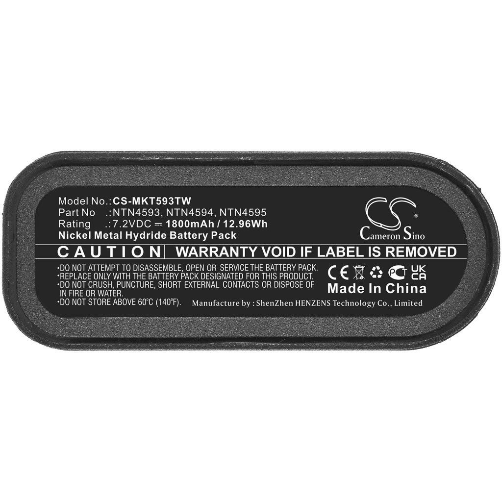 Batterij compatibel met Motorola CS-MKT593TW