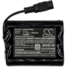 Compatibele batterijvervanging voor Minelab P3-XS