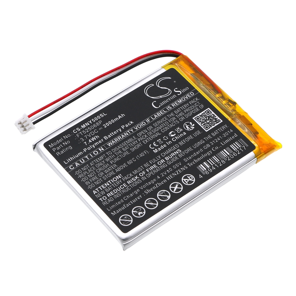 Batterij Vervangt FT525068P