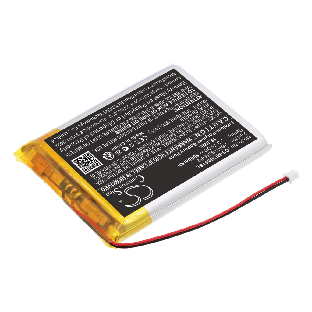 Batterie Remplace Babysense BAT-BBM-B2