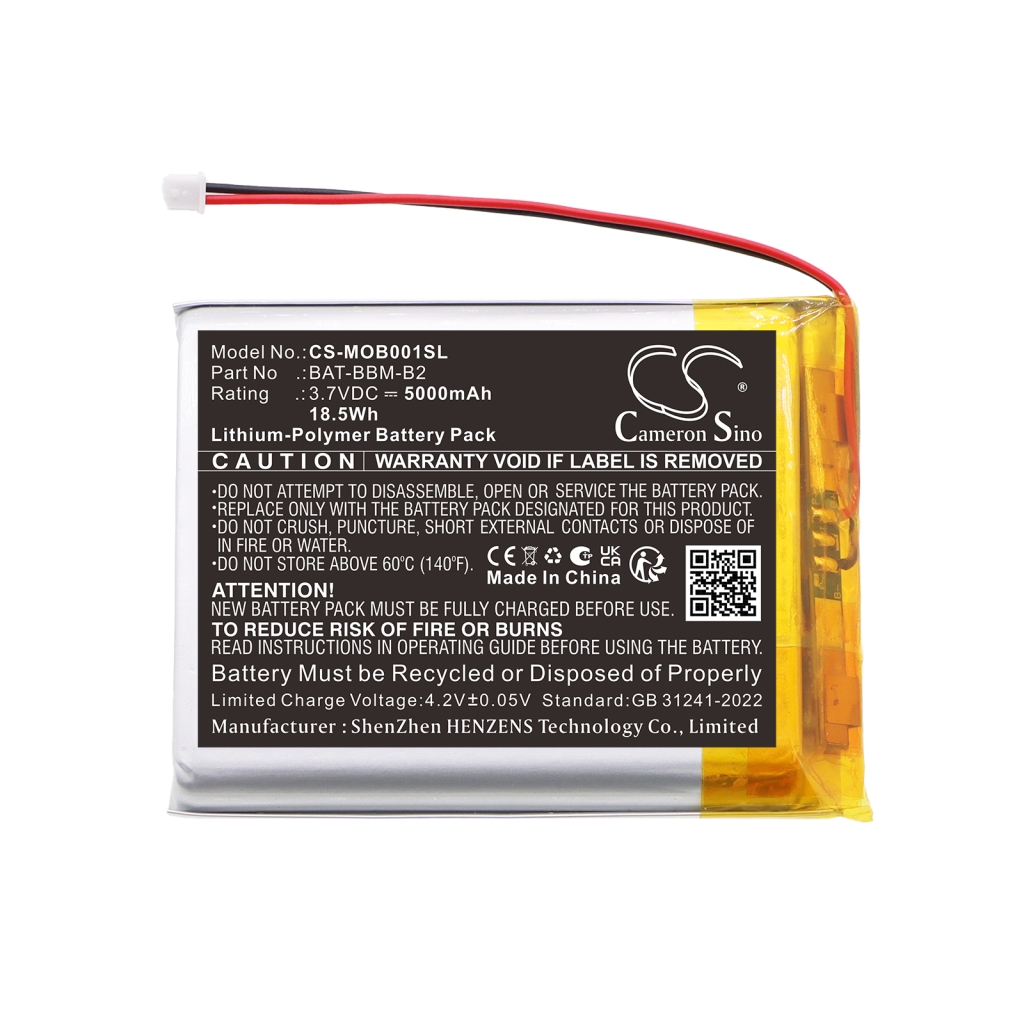 Batterie Remplace Babysense BAT-BBM-B2