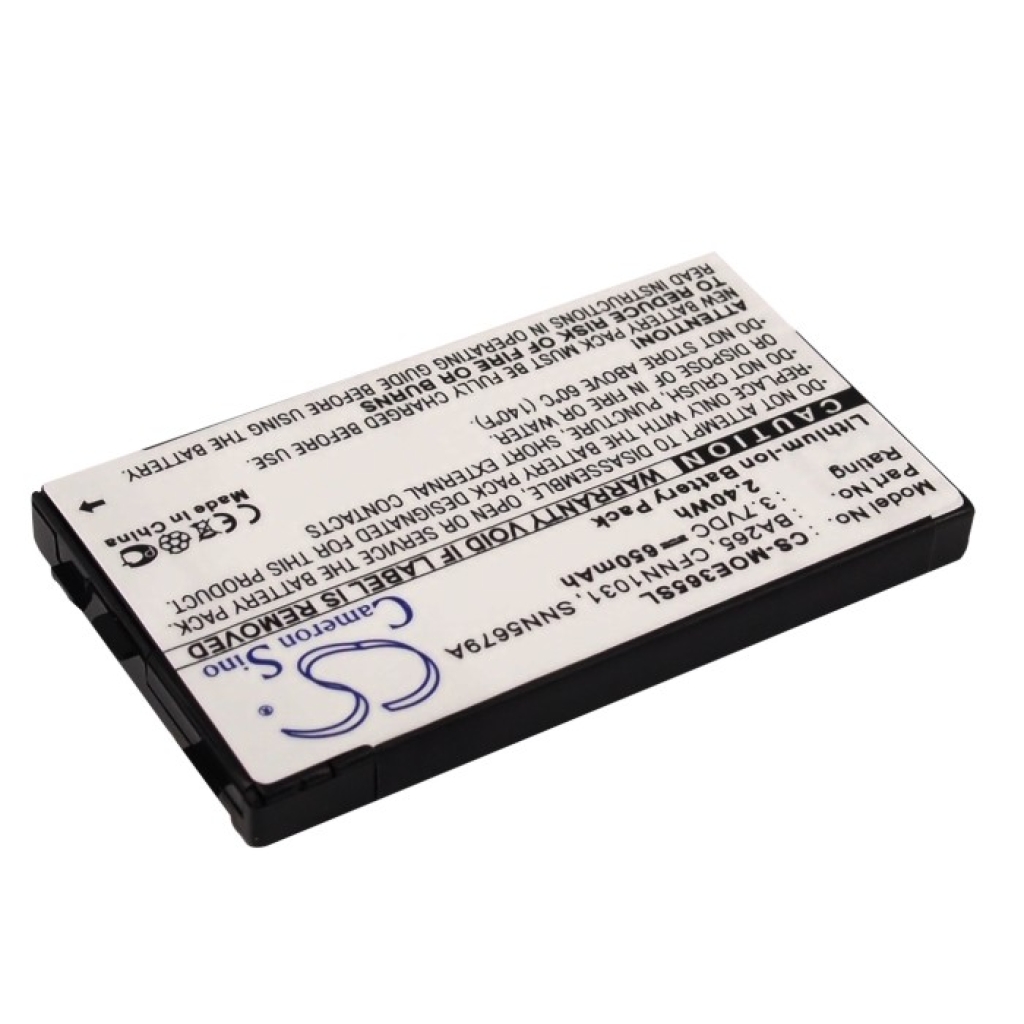 Batterij compatibel met Motorola CS-MOE365SL