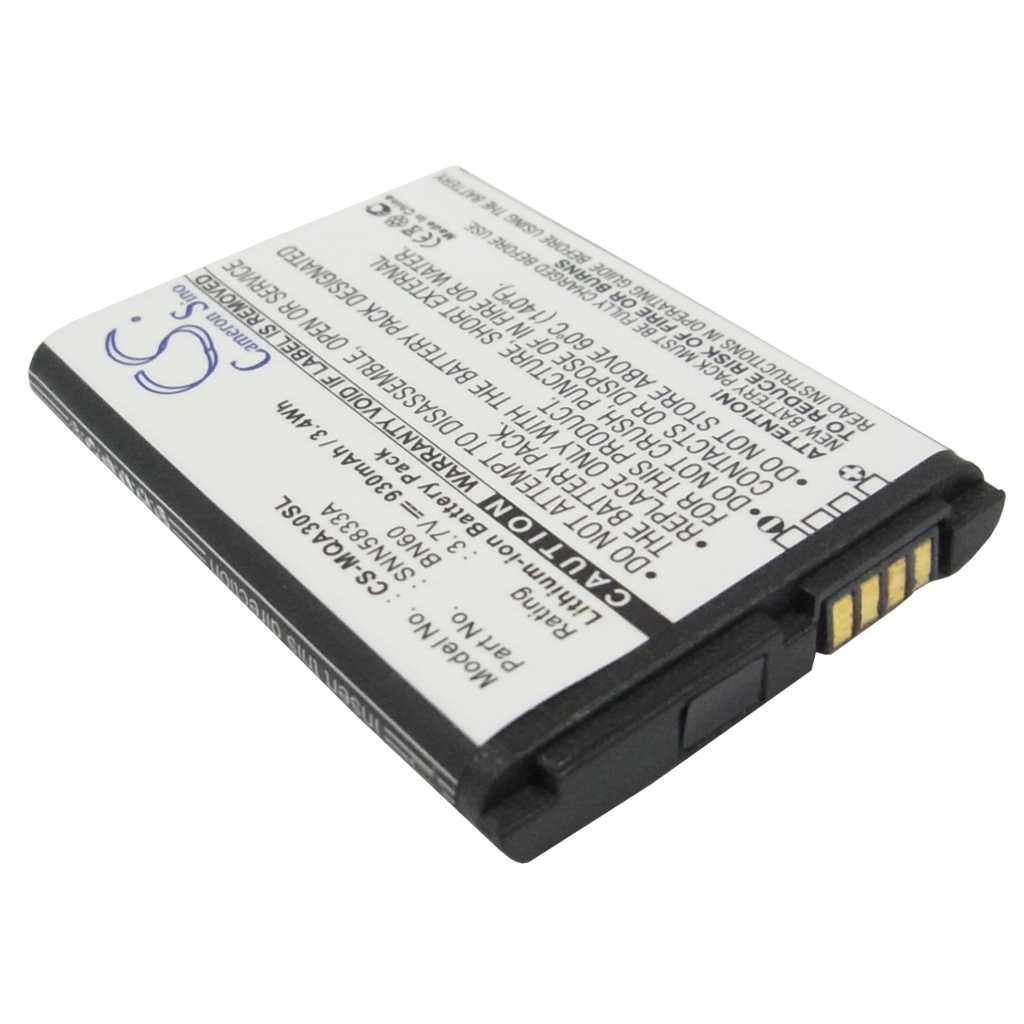 Mobile Phone Battery Motorola I856 Debut