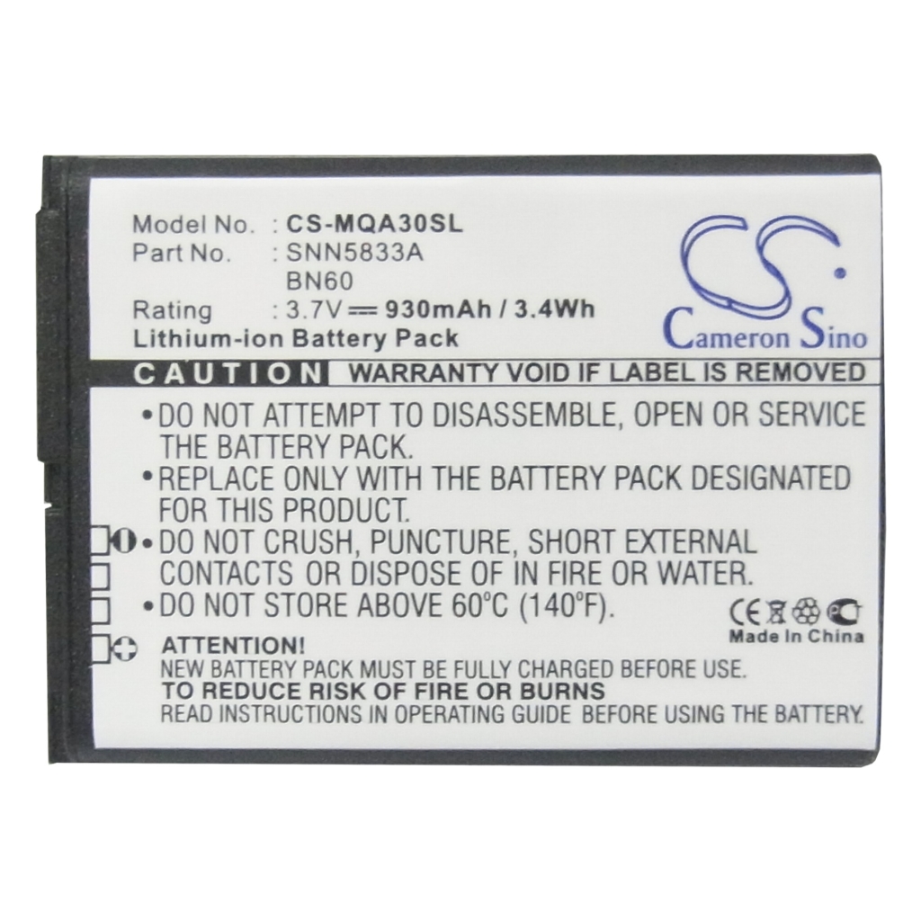 Mobile Phone Battery Motorola I856 Debut