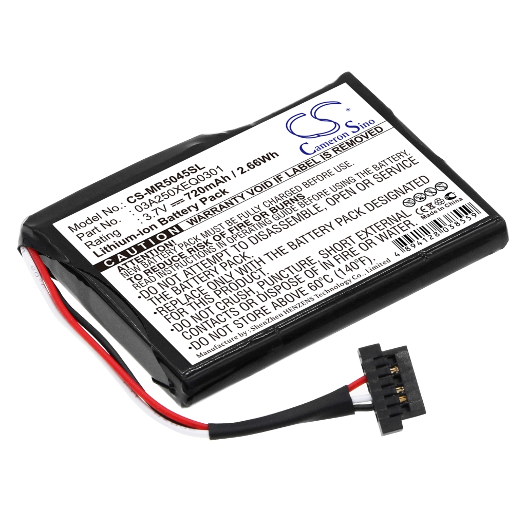 Batterij Vervangt 03A250XEQ0301