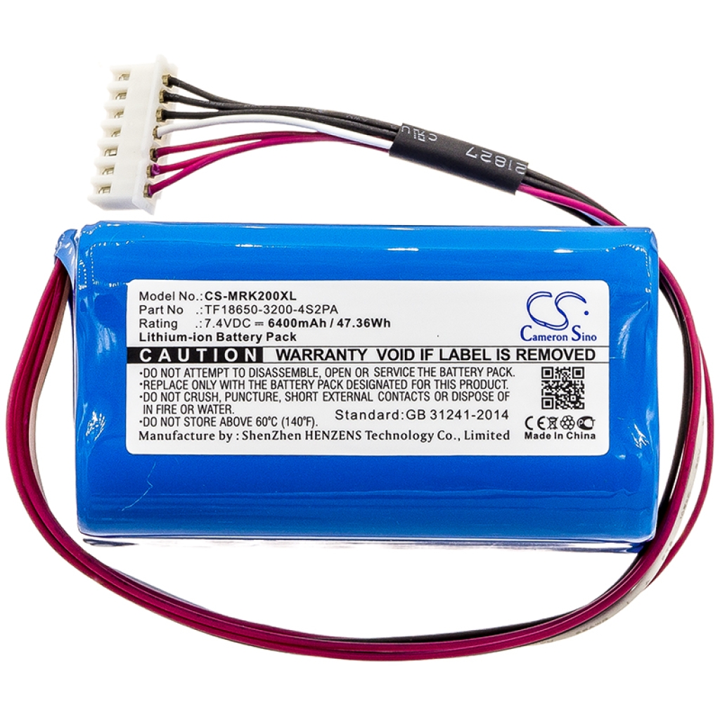 Batterijen Vervangt 7252-XML-SP