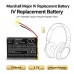 Batterij compatibel met Marshall CS-MRM603SL