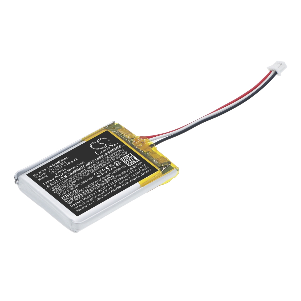 Batterij compatibel met Marshall CS-MRM603SL