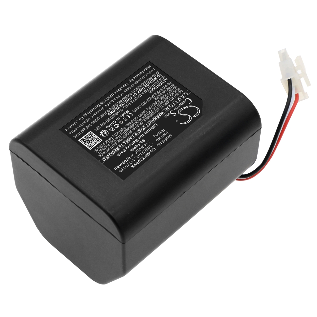 Batterijen voor stofzuigers Miele CS-MRX300VX