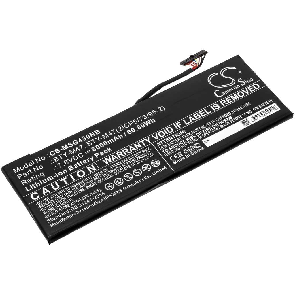MSI GS43VR 6RE16H21