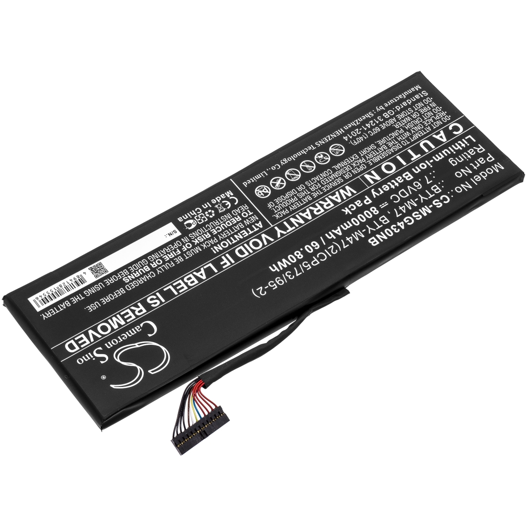 MSI GS43VR 6RE16H21