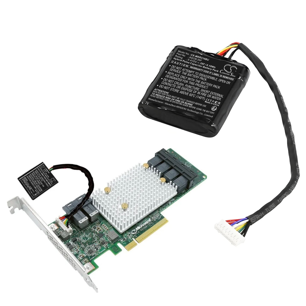 Batterij industrieel Microsemi CS-MSR310BU
