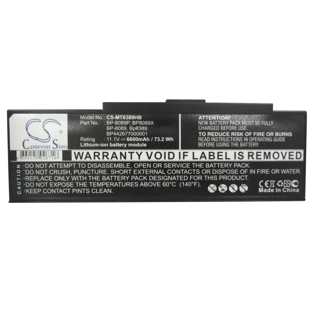 Battery Replaces BP8089X
