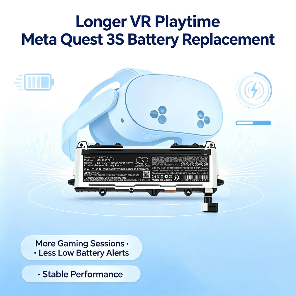 Batterie compatible avec Battery VR