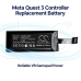 Batterij voor Meta Quest 3S Game Controller