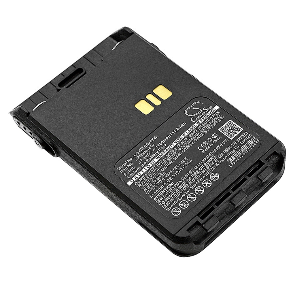 Batterie radio bidirectionnelle Motorola CS-MTE860TW
