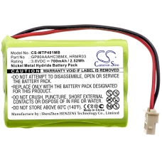 Compatibele batterijvervanging voor Motorola 288645,BT188645,BT288645,GP80AAAHC3BMX (NEWER MODELS),GP80AAAHC3BMXZ (NEWER MODELS)...