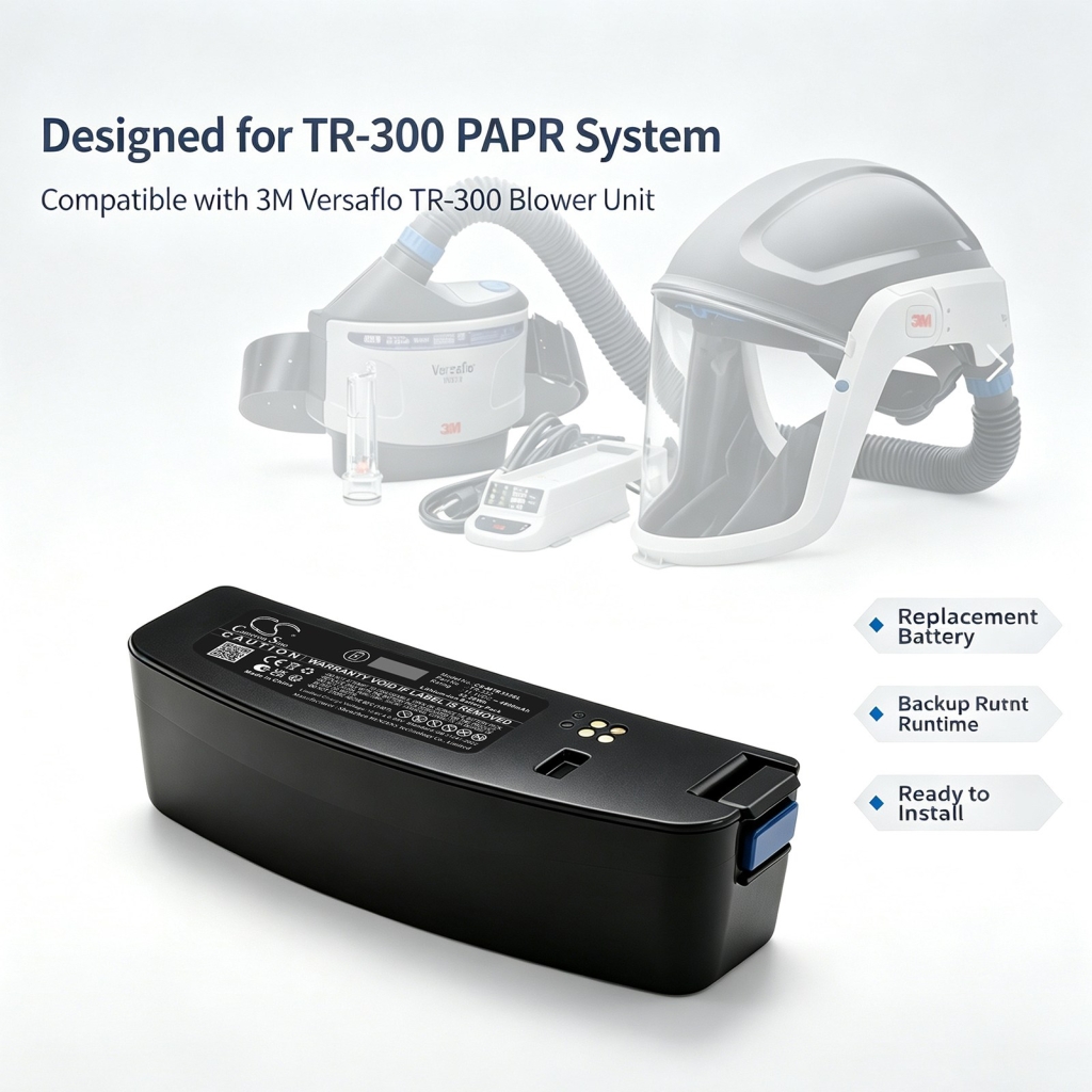 Batterij compatibel met 3m CS-MTR332SL