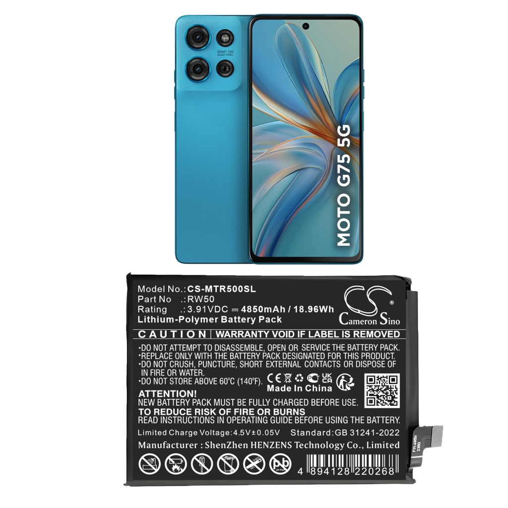 Batterij Vervangt RW50