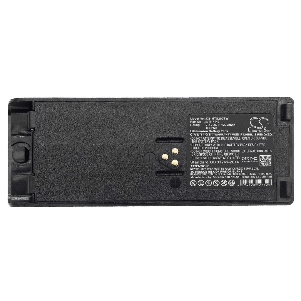 Batterij voor tweerichtingsradio Motorola CS-MTS200TW