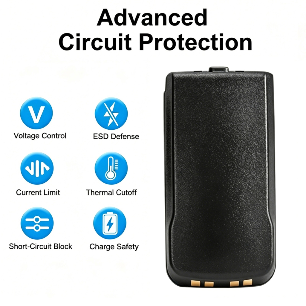 Batterij compatibel met Motorola CS-MTS400TW